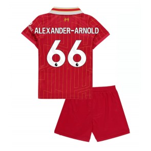 Liverpool Alexander-Arnold #66 Domaci Dres za Dječji 2024-25 Kratak Rukavima (+ kratke hlače)